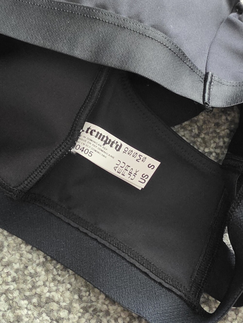 Everyday Cross-Back Sports Bralette - Black - Picture 3 of 5